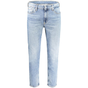 Hellblaue Herrenjeans aus Baumwolle