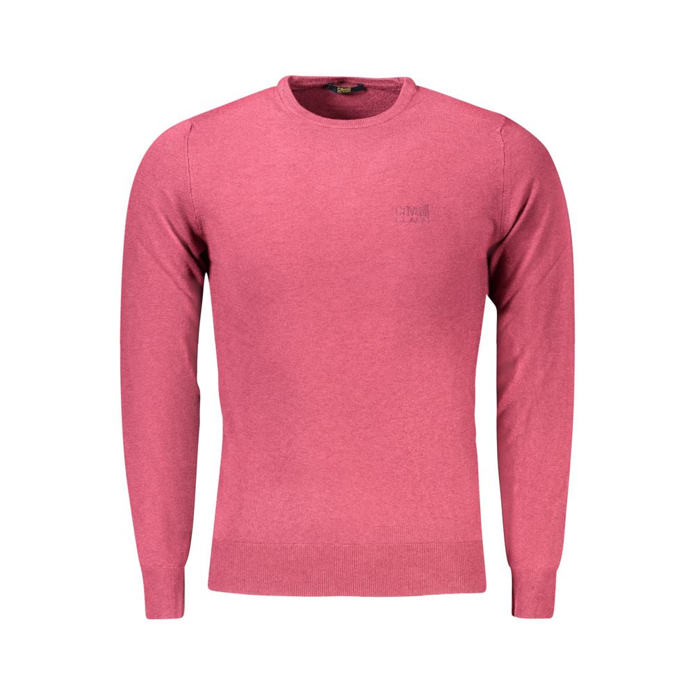 Roter Viskose-Herrenpullover
