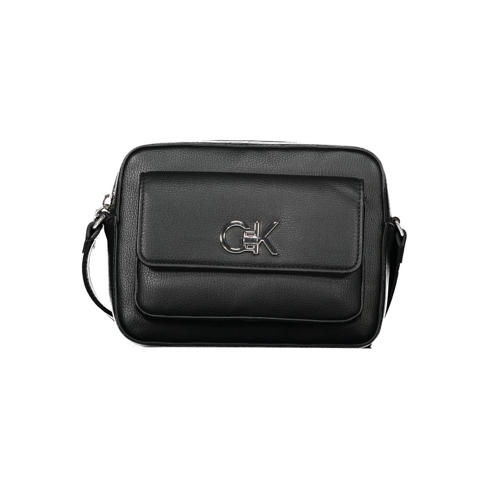 Schwarze Polyethylen Damenhandtasche