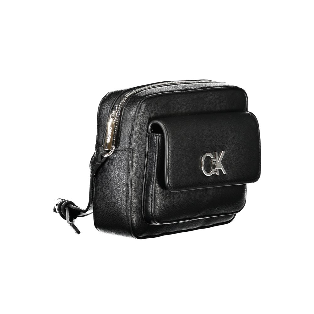 Schwarze Polyethylen Damenhandtasche