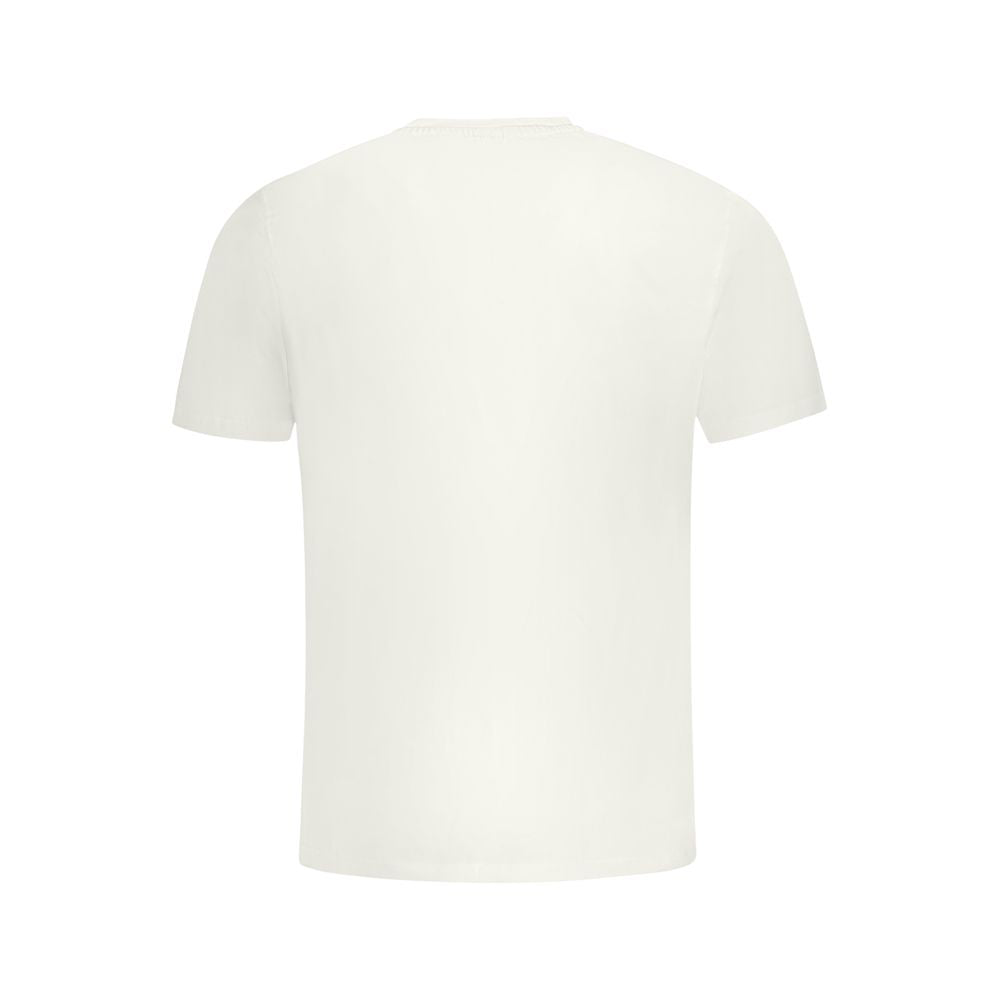 Weißes Herren-T-Shirt aus Baumwolle