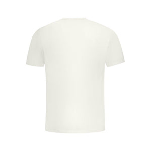 Weißes Herren-T-Shirt aus Baumwolle