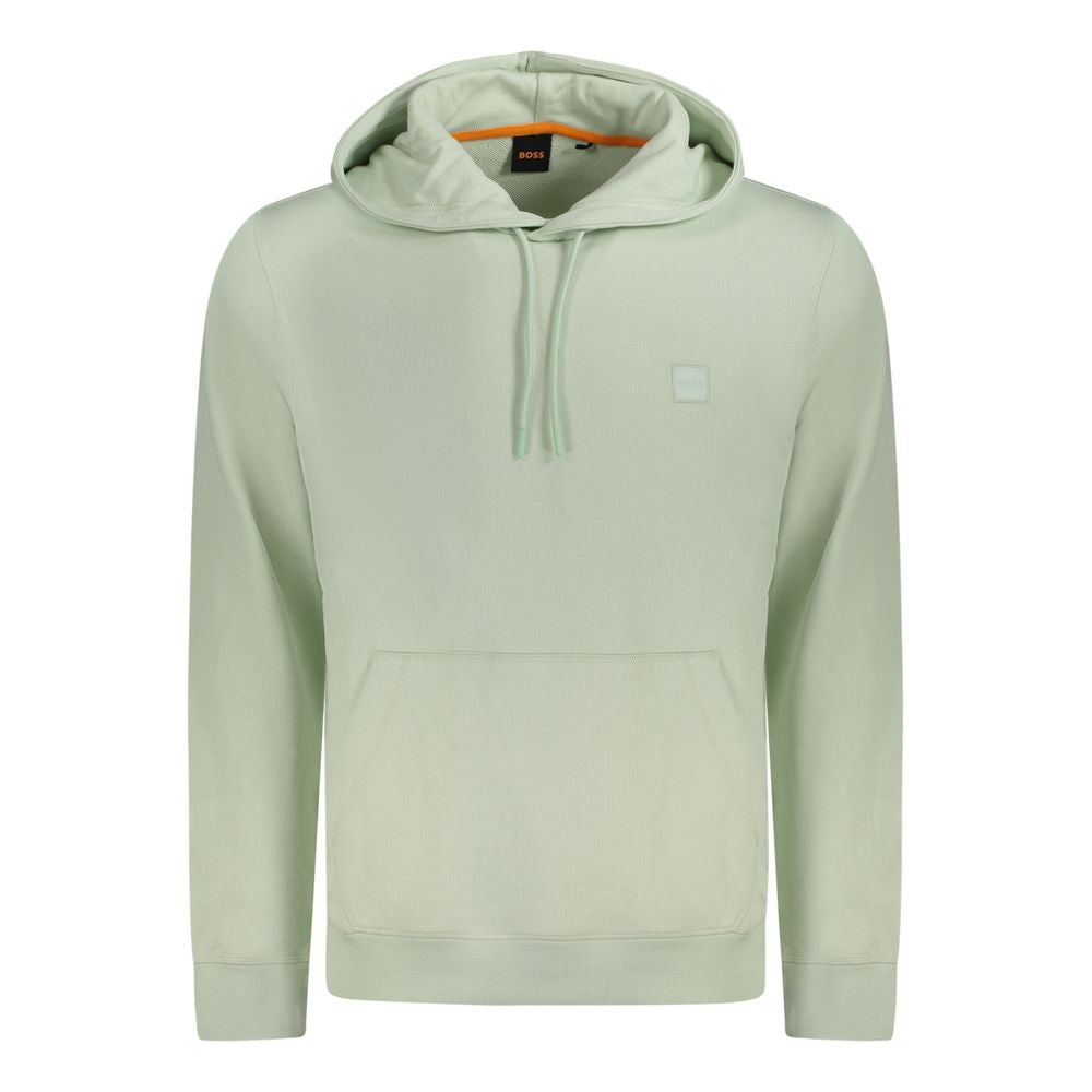 Grüner Baumwollpullover