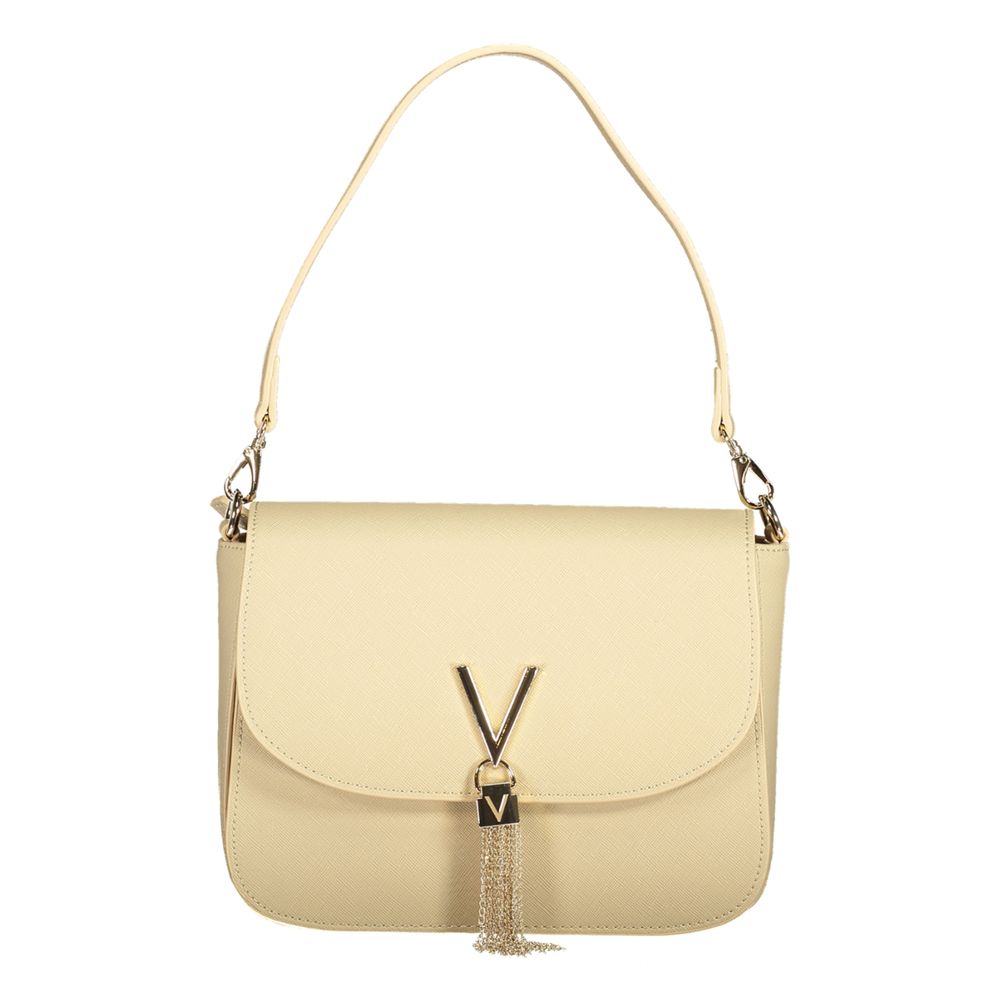 Beige Polyethylen Damen Handtasche