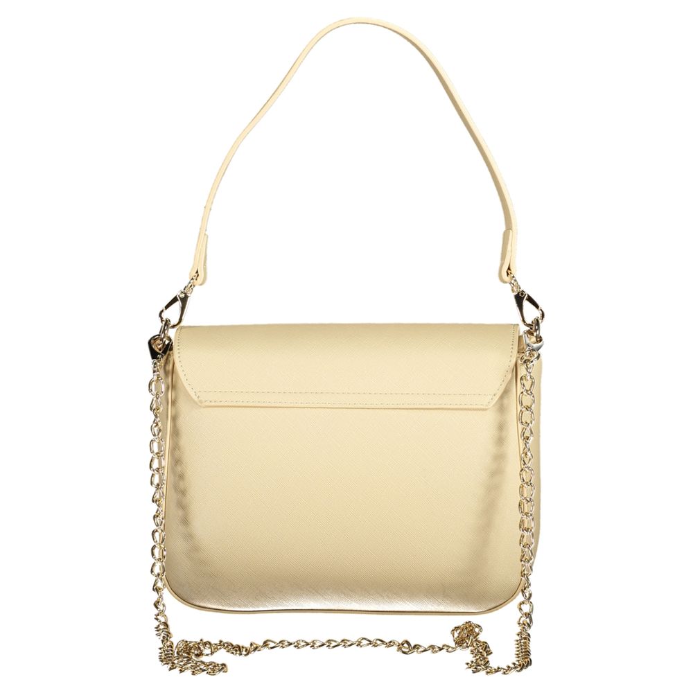 Beige Polyethylen Damen Handtasche
