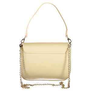 Beige Polyethylen Damen Handtasche