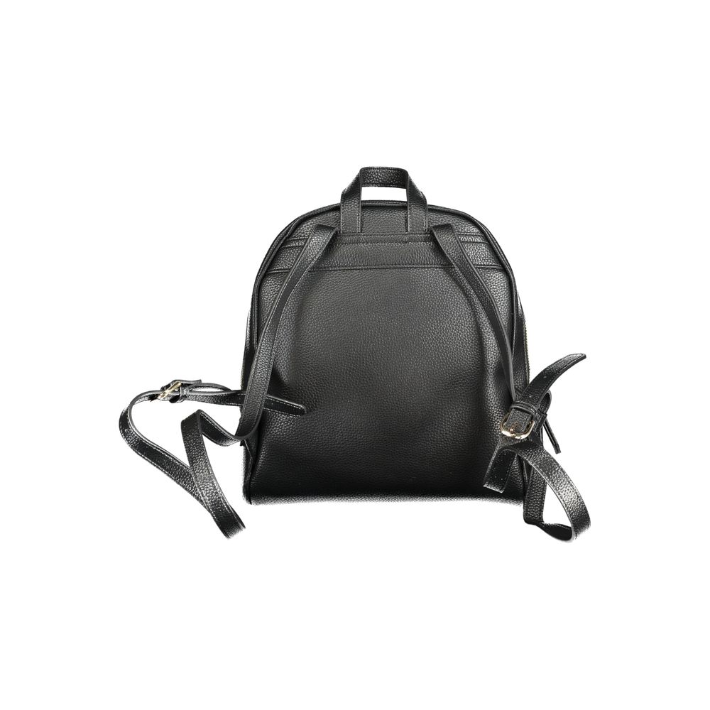 Schwarzer Polyethylen-Rucksack