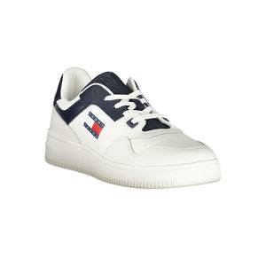 Blaue Leder Herren Sneaker