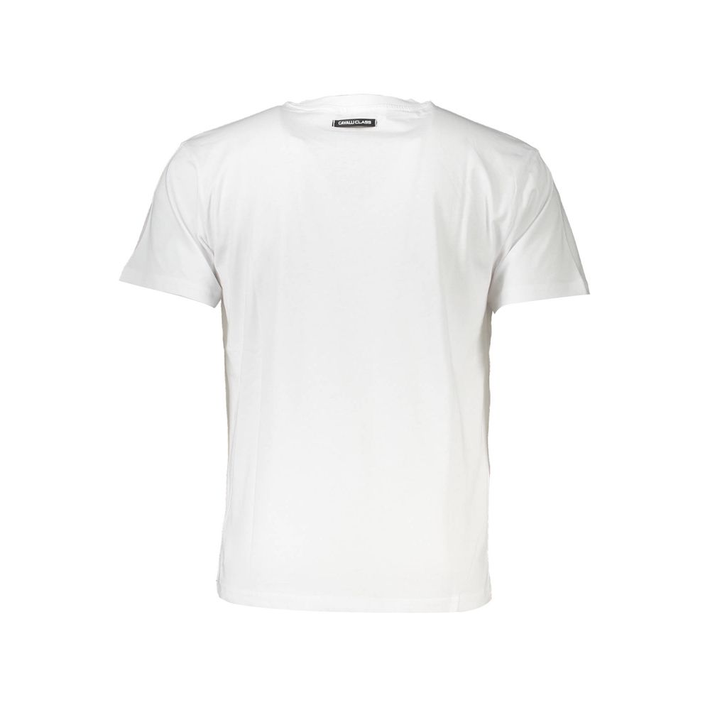 Weißes Herren-T-Shirt aus Baumwolle