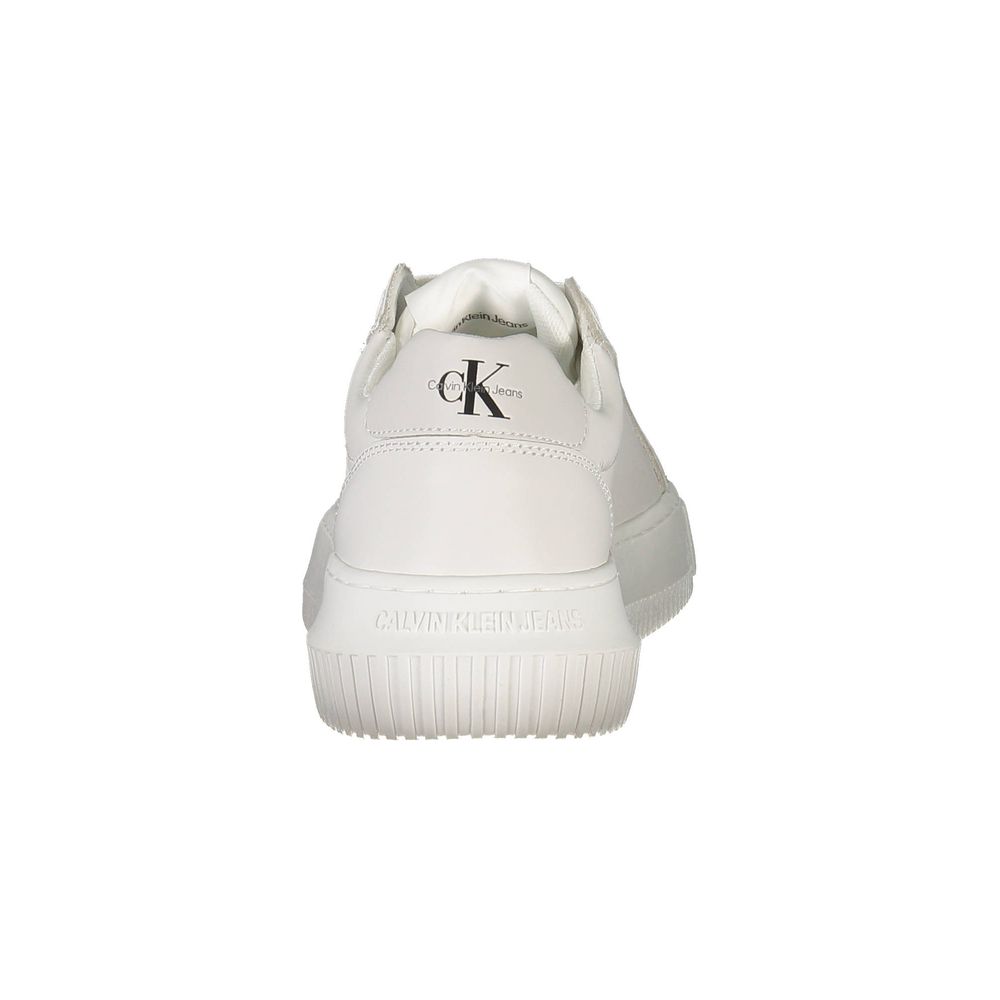Weiße Polyester Damen Sneaker