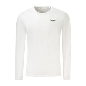 Weißes Herren-T-Shirt aus Baumwolle