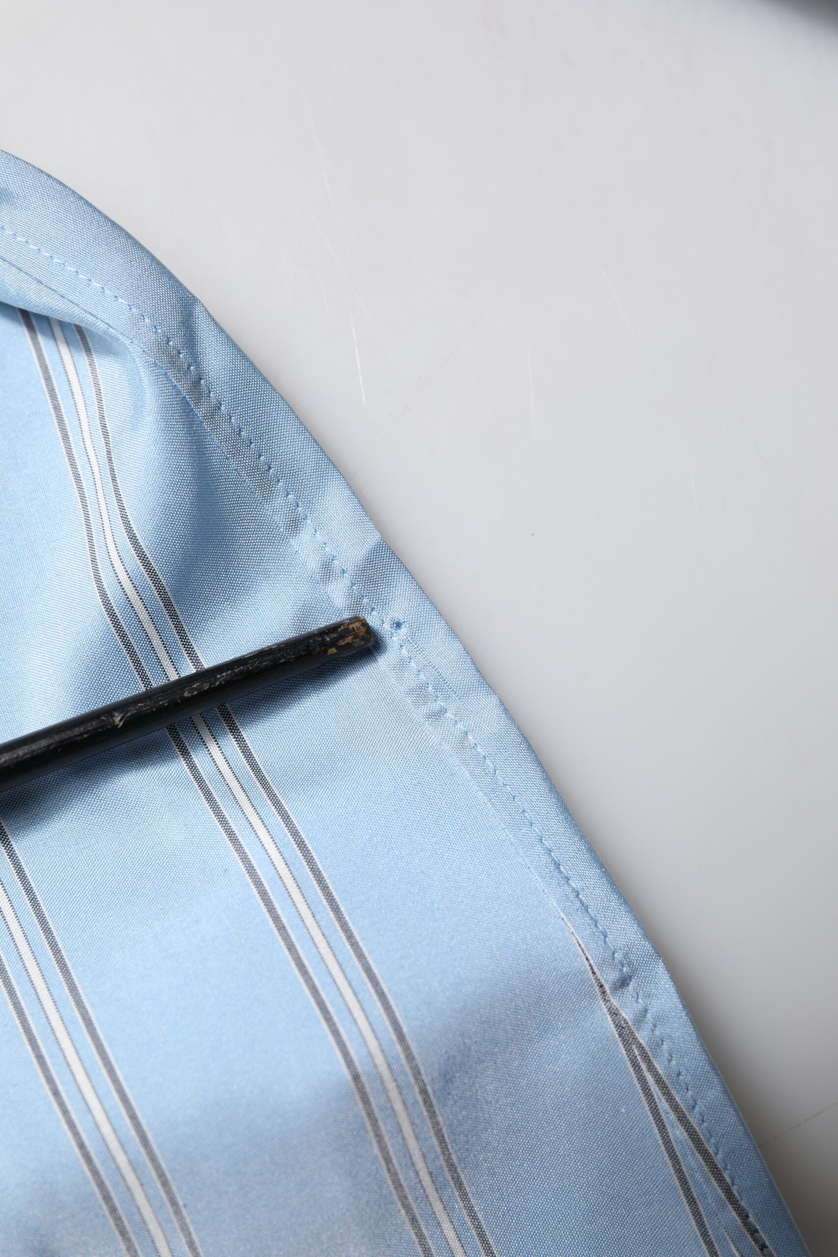 Dolce & Gabbana Blue Striped MARTINI Long Sleeves Dress Shirt