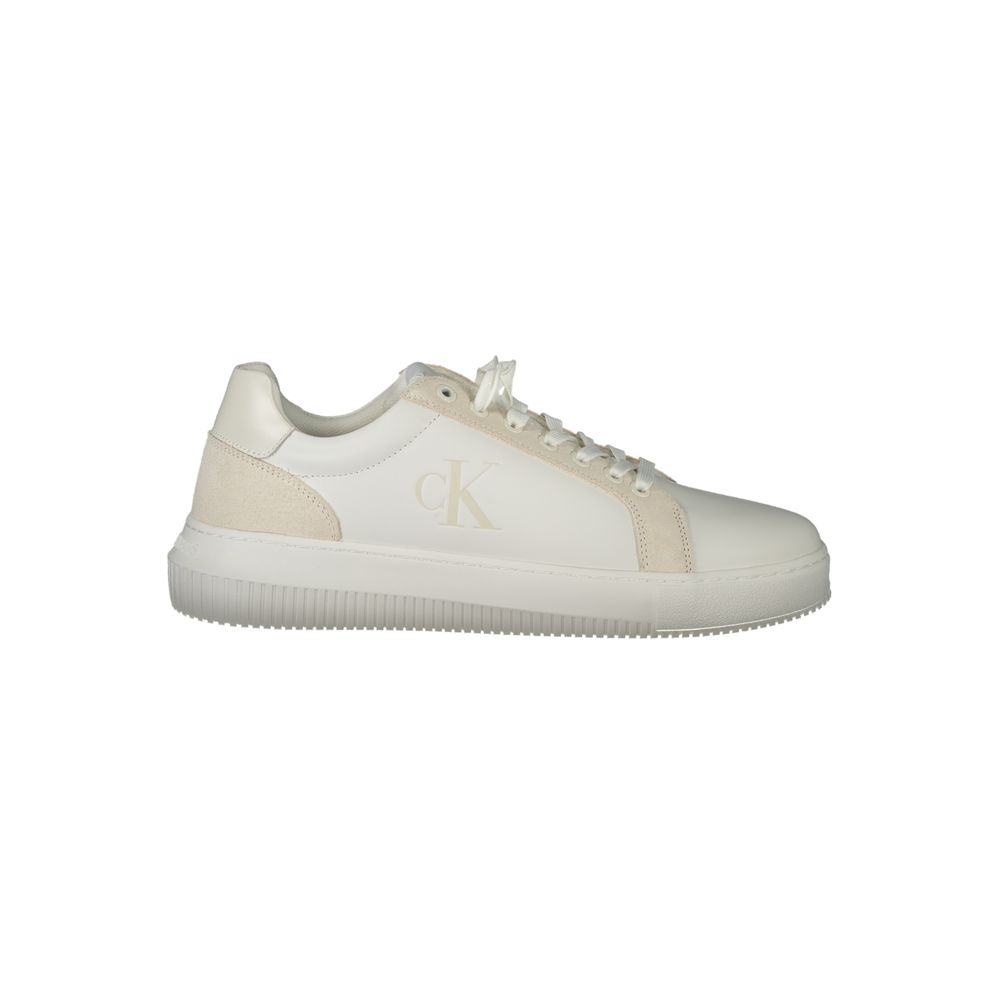 Weißer Polyethylen-Herren-Sneaker