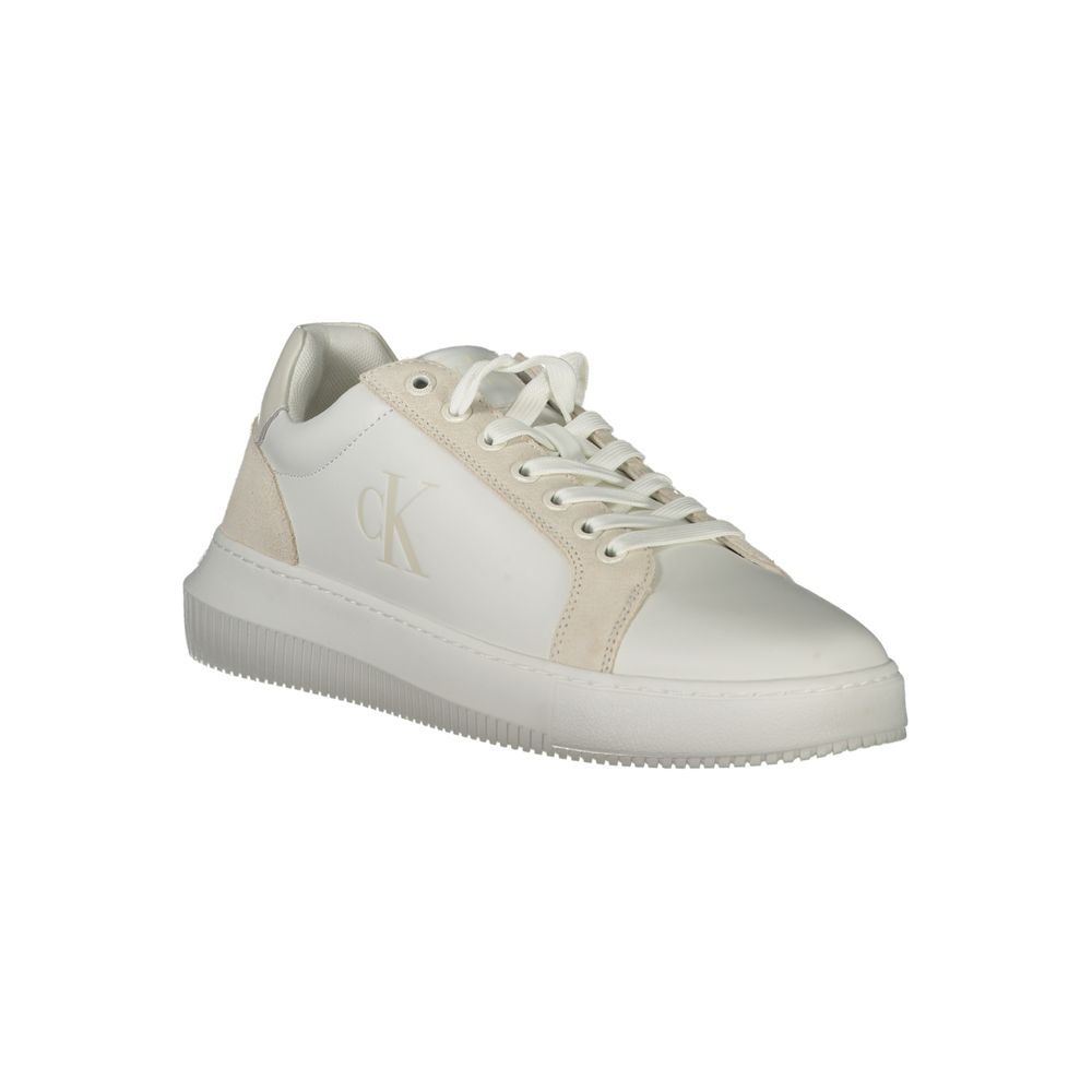 Weißer Polyethylen-Herren-Sneaker