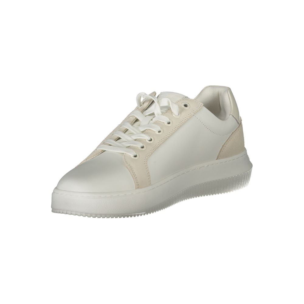 Weißer Polyethylen-Herren-Sneaker