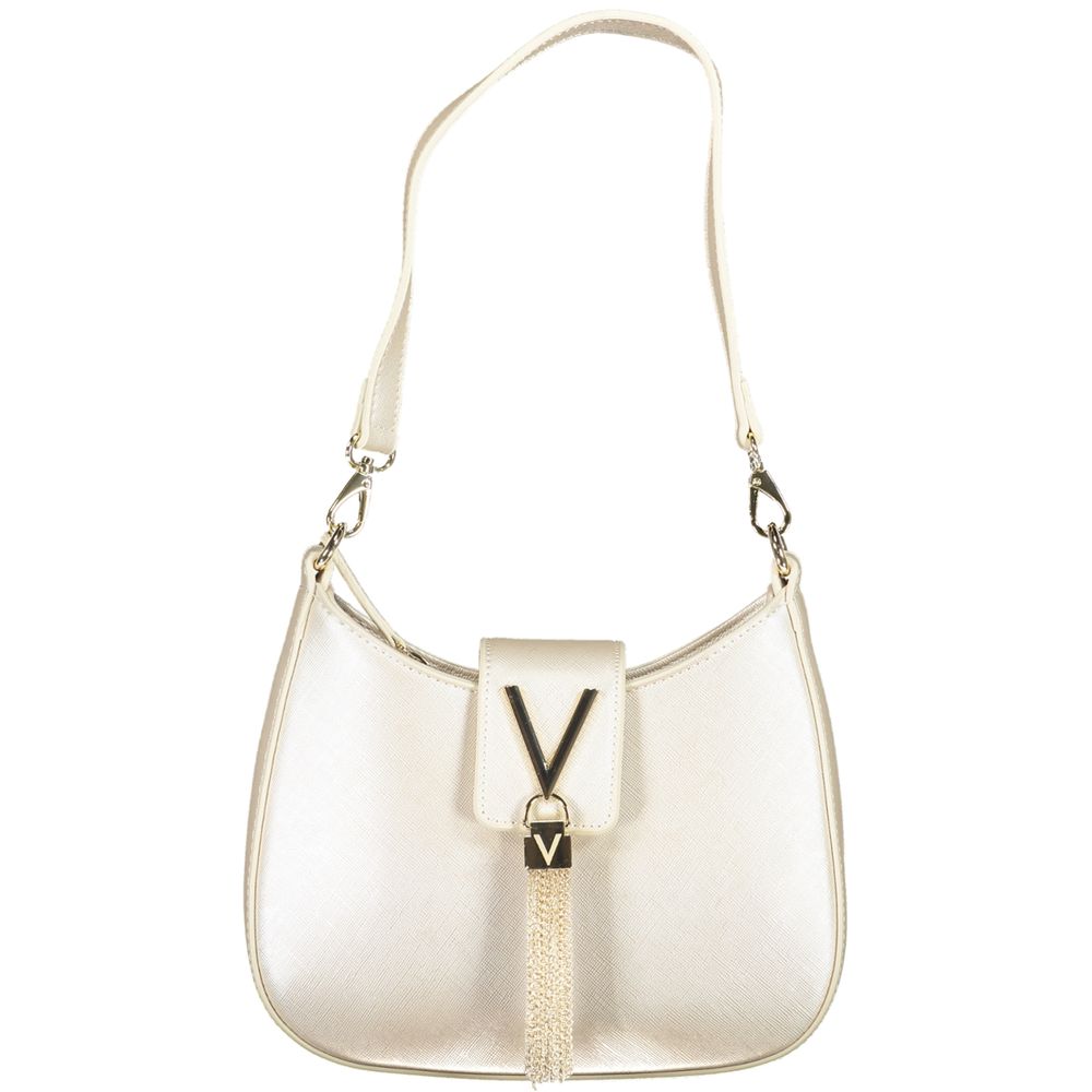 Silberne Polyethylen-Damenhandtasche