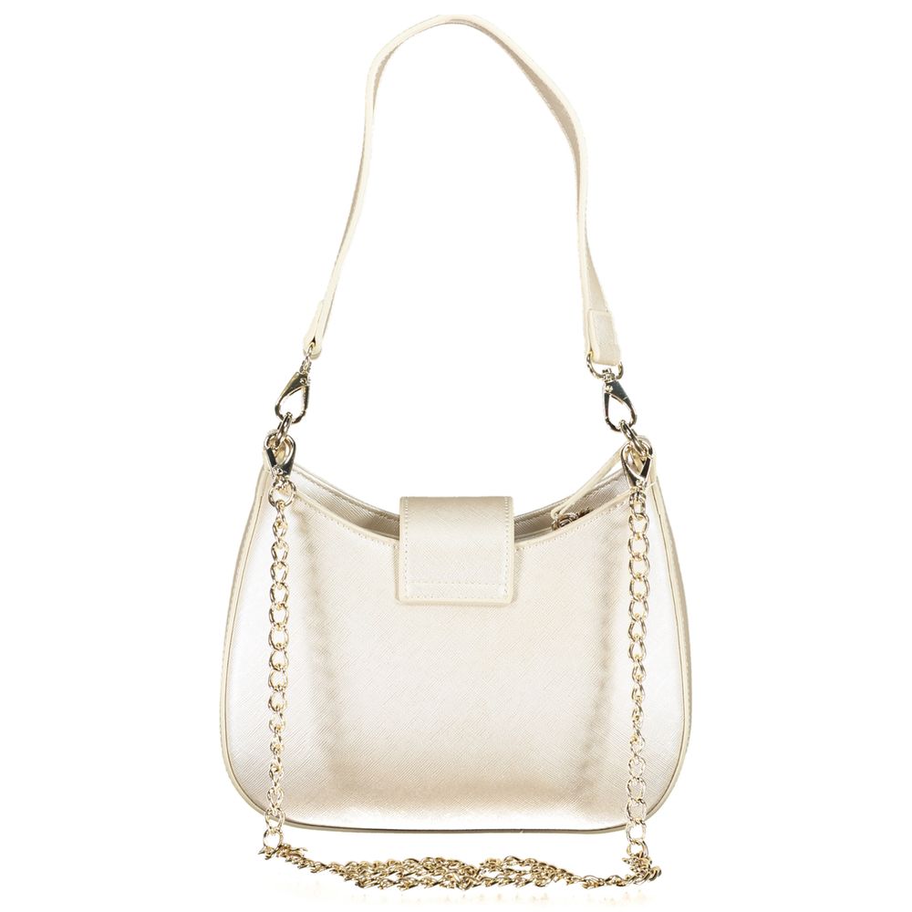 Silberne Polyethylen-Damenhandtasche