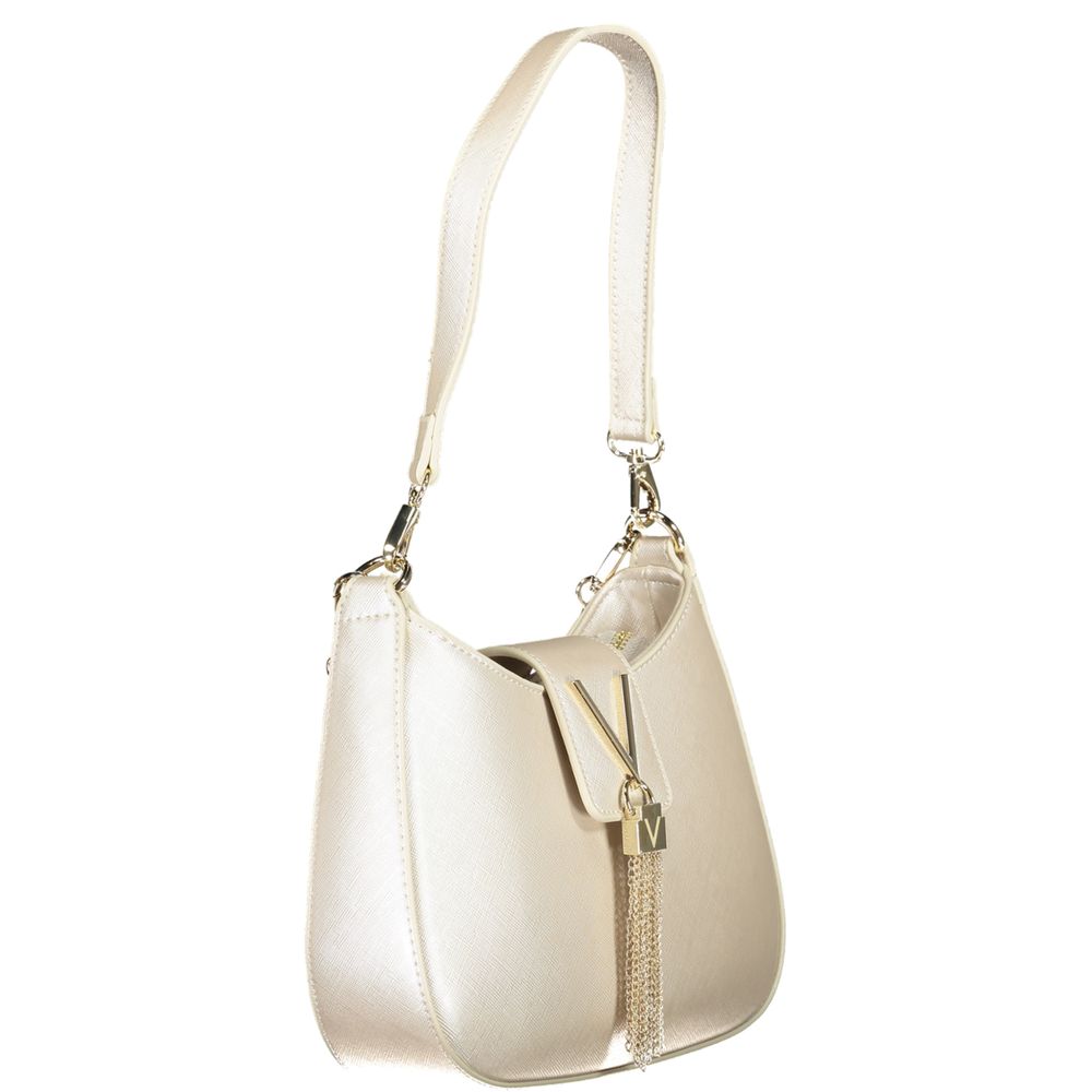 Silberne Polyethylen-Damenhandtasche