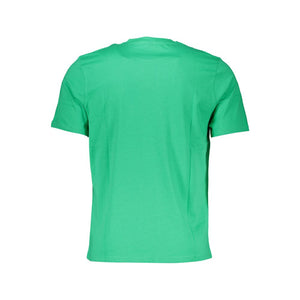 Grünes Baumwoll-T-Shirt