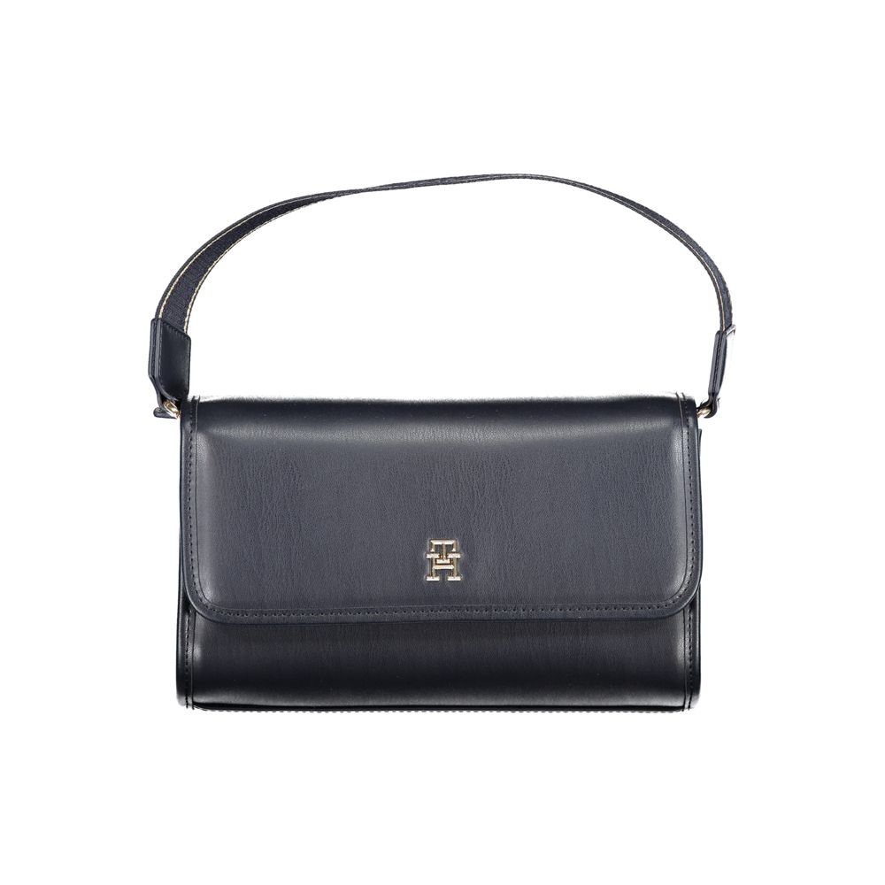 Blaue Handtasche aus Polyethylen
