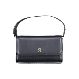 Blaue Handtasche aus Polyethylen