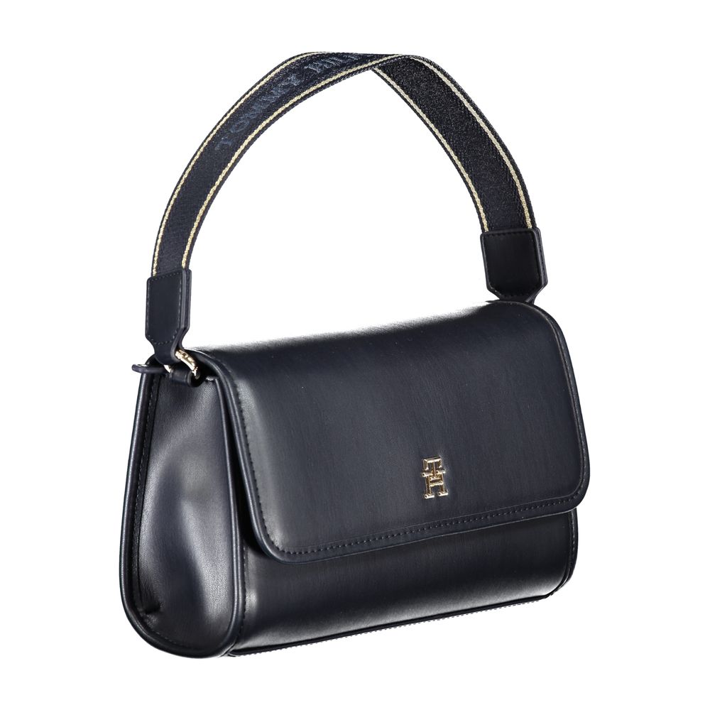 Blaue Handtasche aus Polyethylen