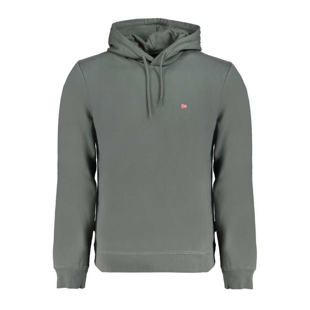 Grüner Baumwollpullover