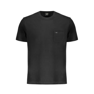 Black Cotton T-Shirt