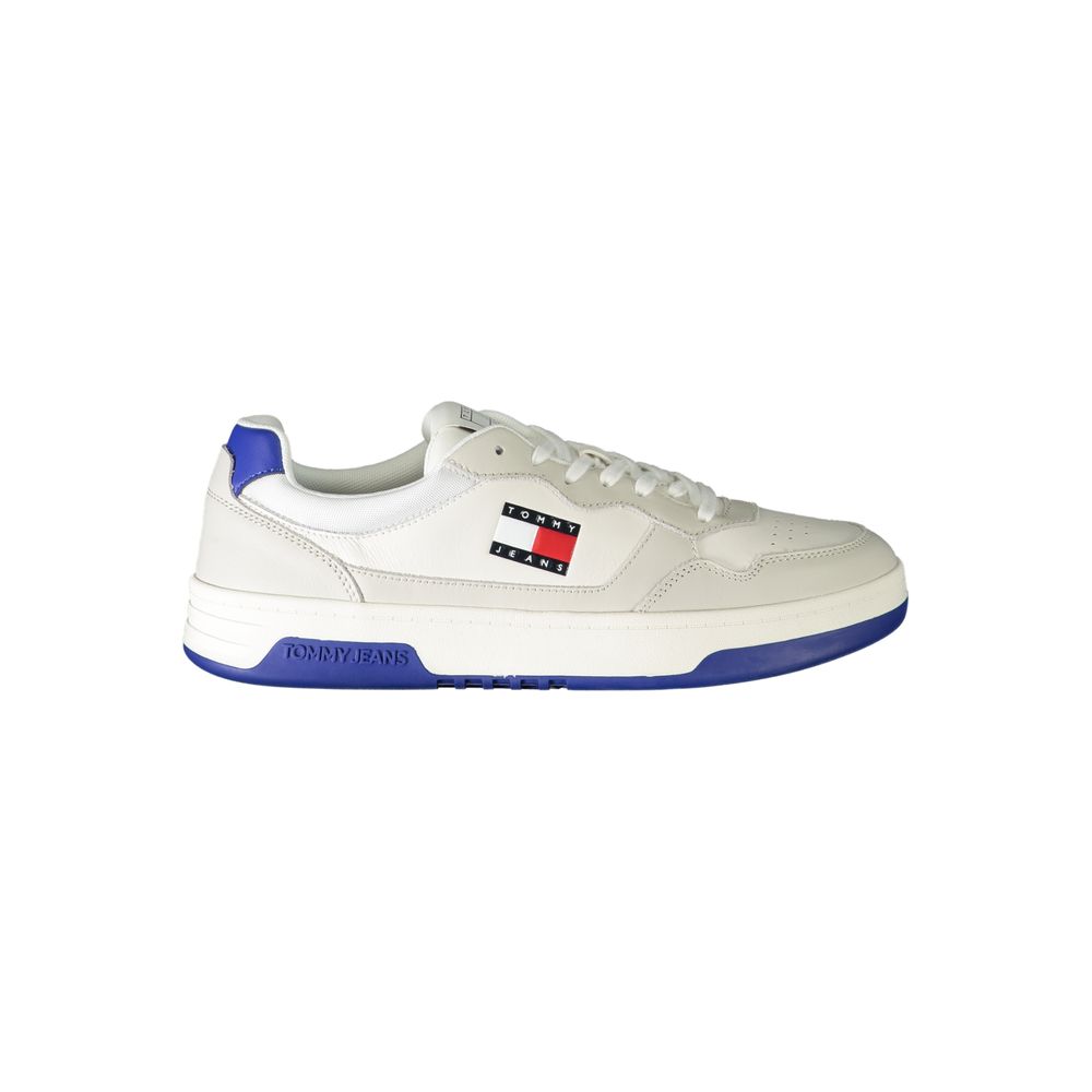 Weiße Leder Herren Sneaker
