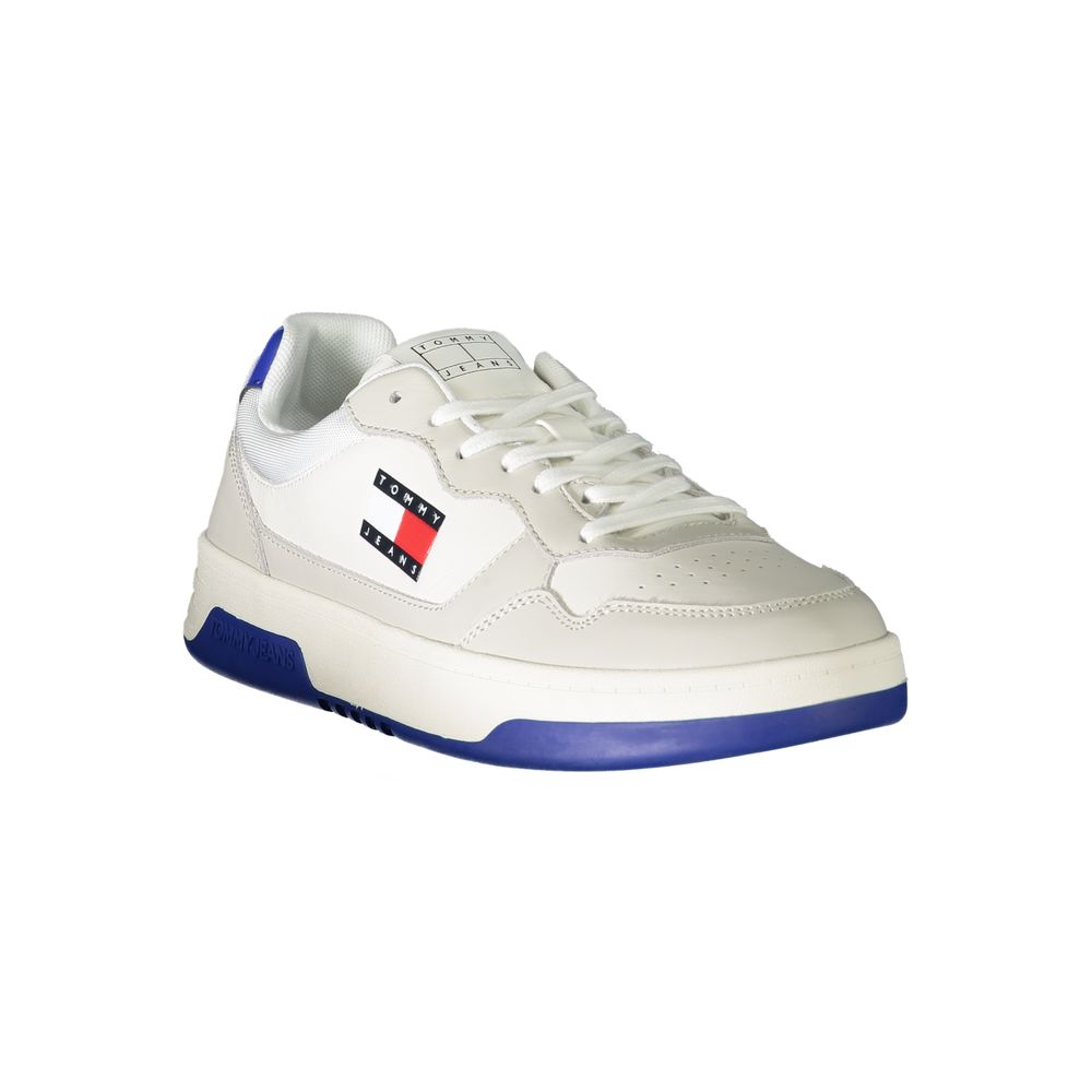 Weiße Leder Herren Sneaker