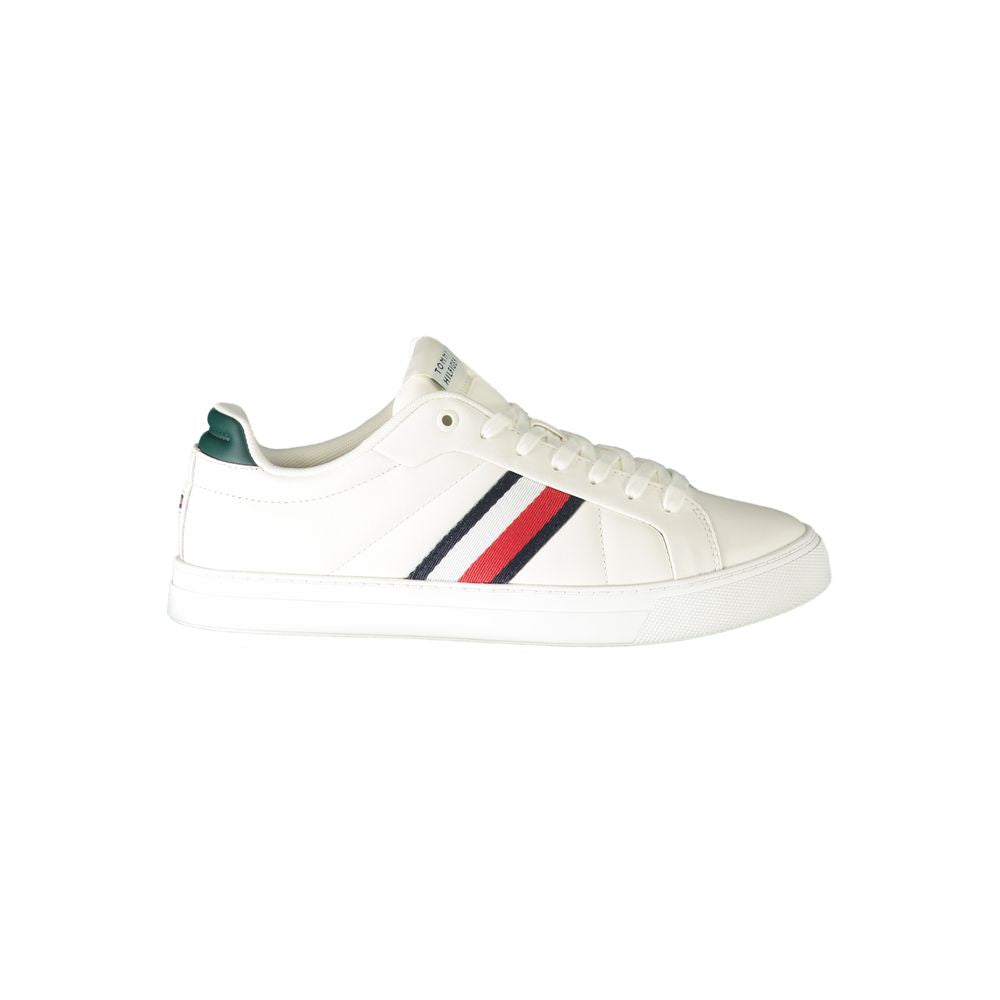 Weiße Leder Herren Sneaker