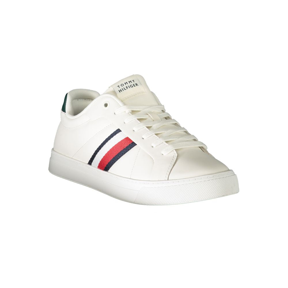 Weiße Leder Herren Sneaker