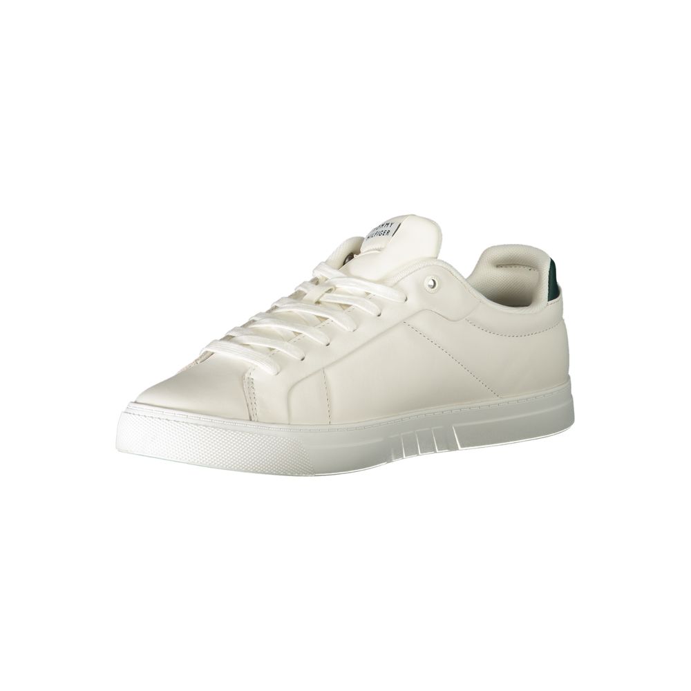 Weiße Leder Herren Sneaker