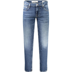 Blaue Jeans und Hose aus Baumwolle