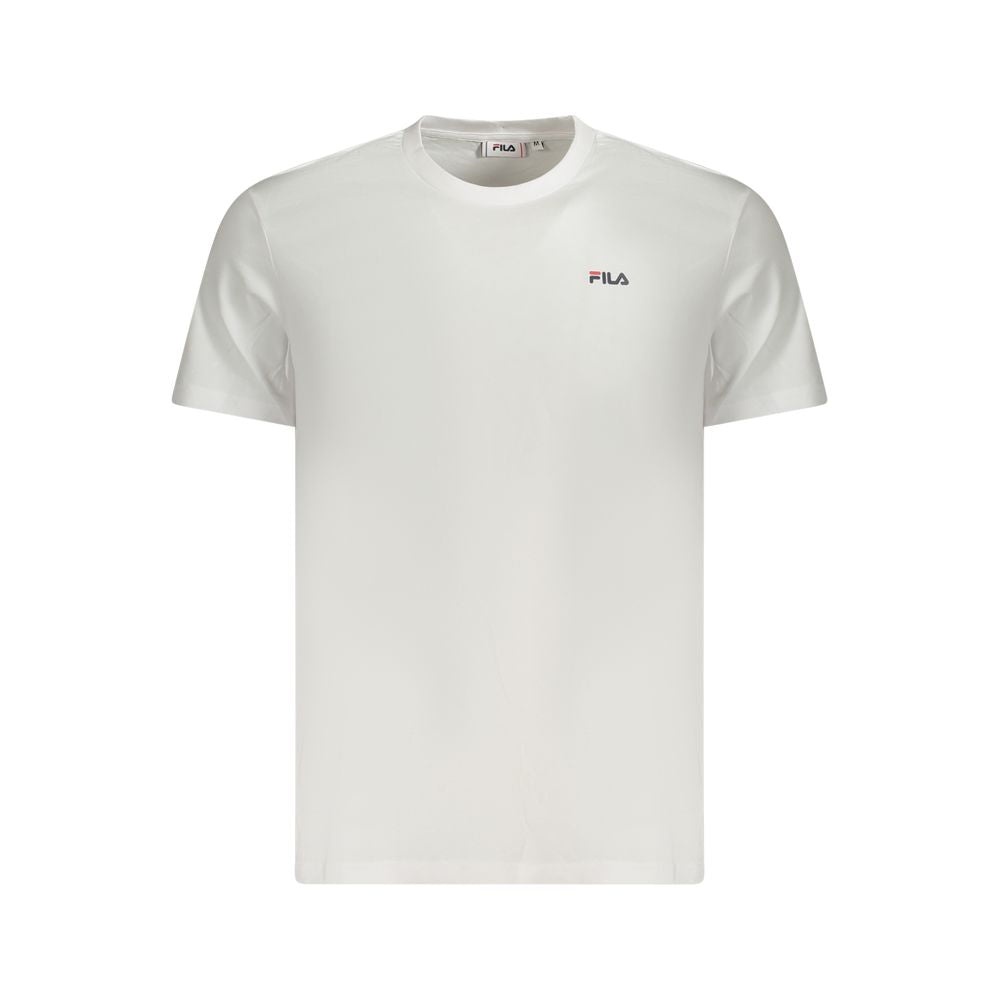 Weißes Herren-T-Shirt aus Baumwolle