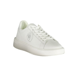 Weiße Leder Herren Sneaker