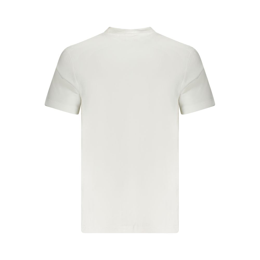 Weißes Herren-T-Shirt aus Baumwolle