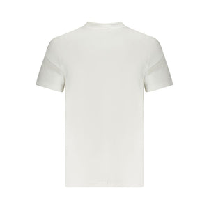 White Cotton Men T-Shirt
