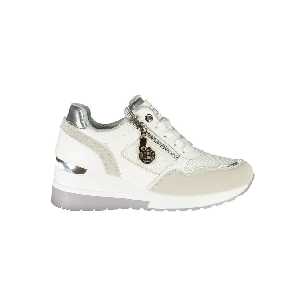 Braune Synthetik Damen Sneaker