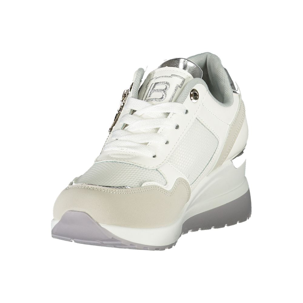 Braune Synthetik Damen Sneaker