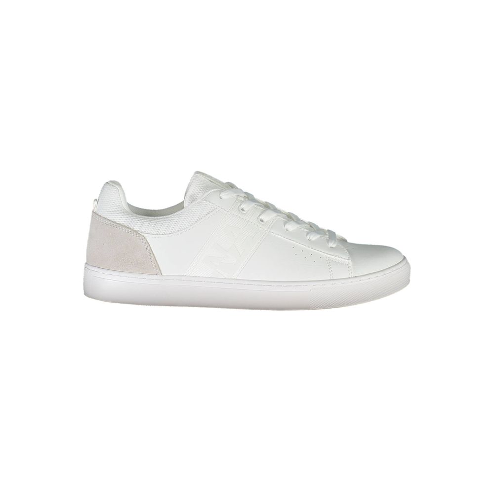 Weiße Leder Herren Sneaker