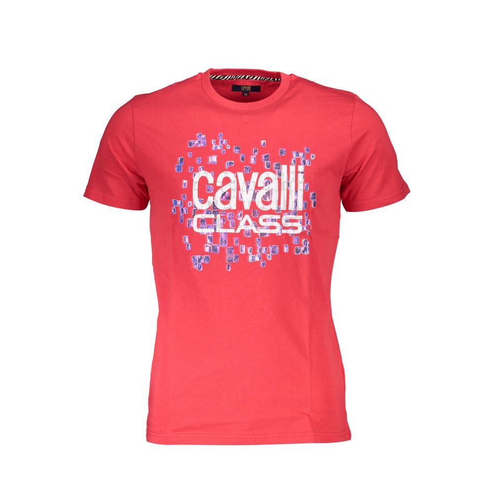 Rotes Herren-T-Shirt aus Baumwolle
