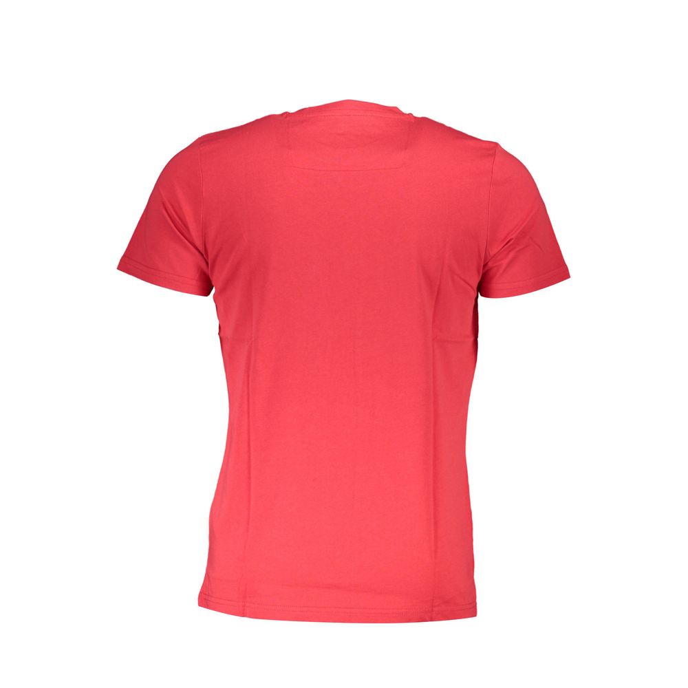 Rotes Herren-T-Shirt aus Baumwolle