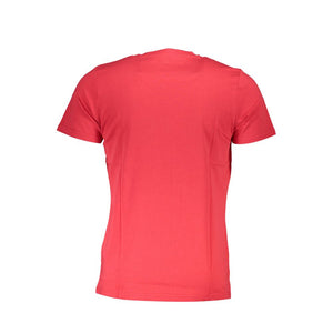 Rotes Herren-T-Shirt aus Baumwolle