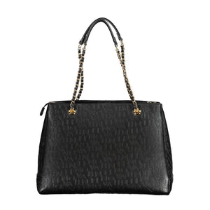Schwarze Polyethylen Damenhandtasche