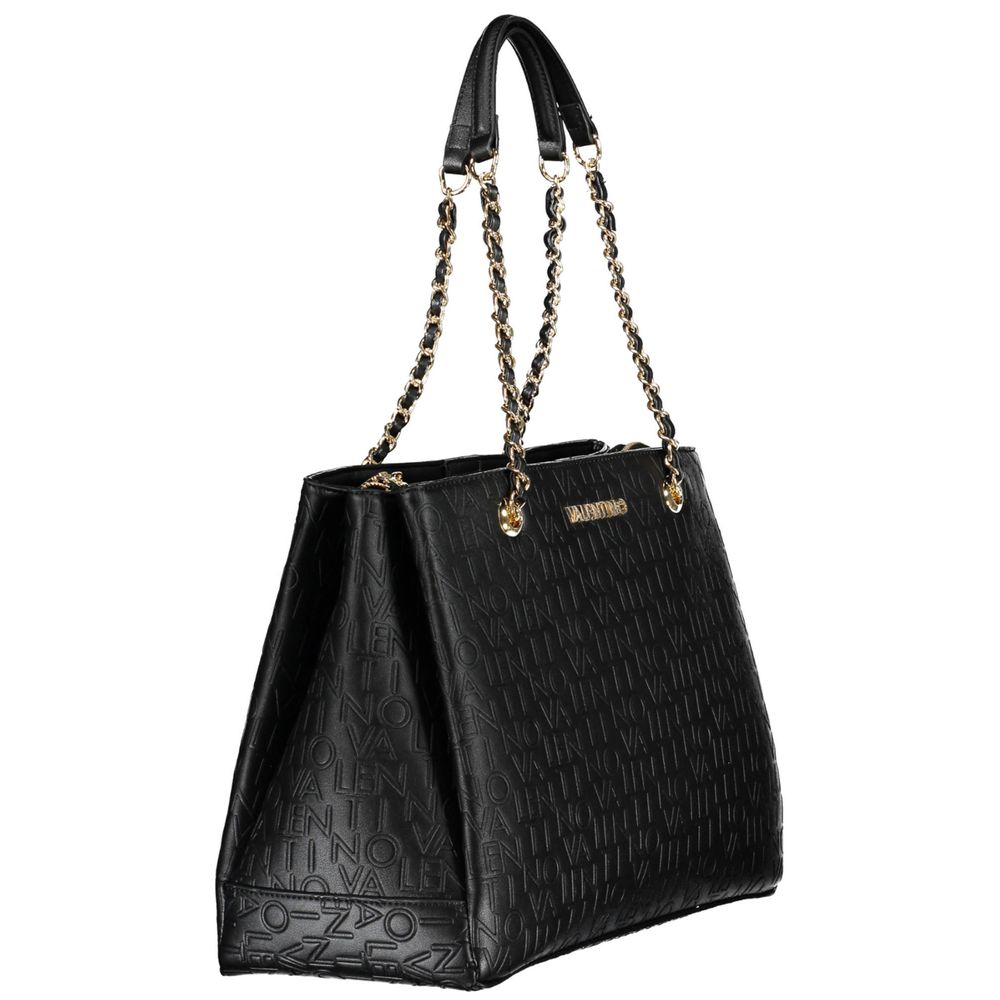 Schwarze Polyethylen Damenhandtasche
