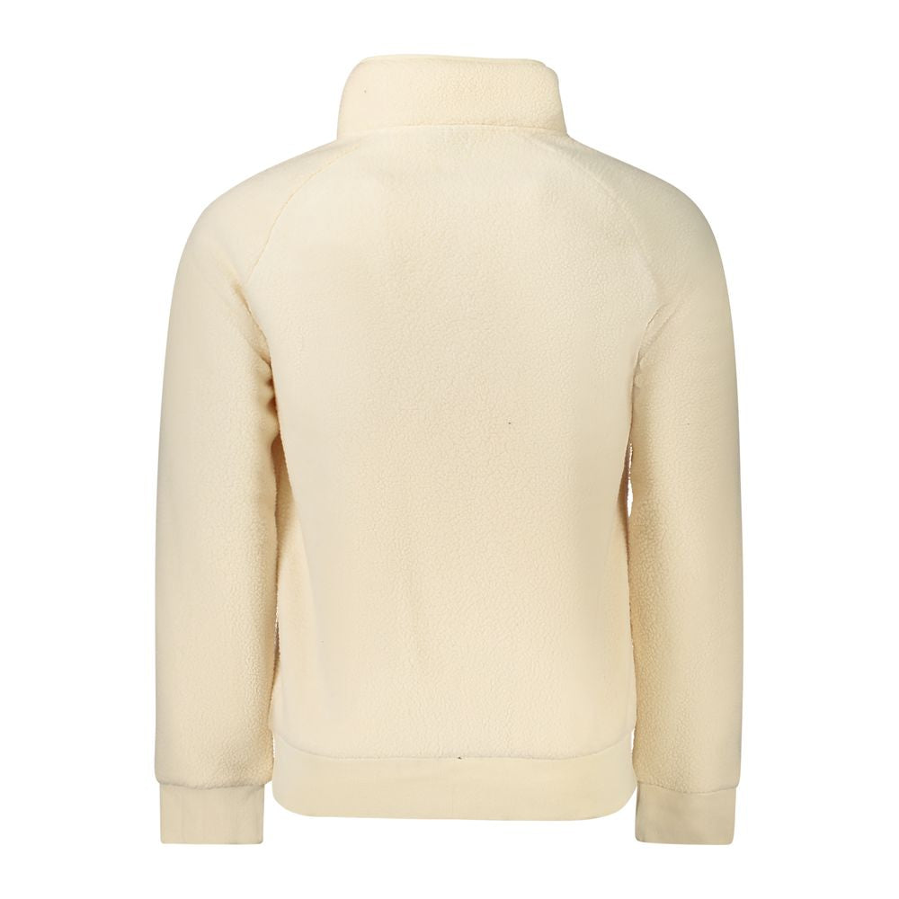 Weiße Polyester-Sportjacke für Herren