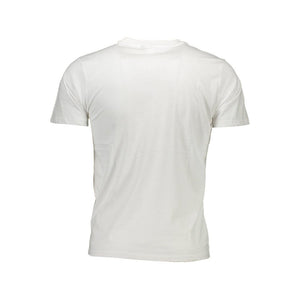 Weißes Herren-T-Shirt aus Baumwolle