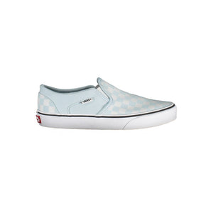 Hellblauer Polyester Damen Sneaker
