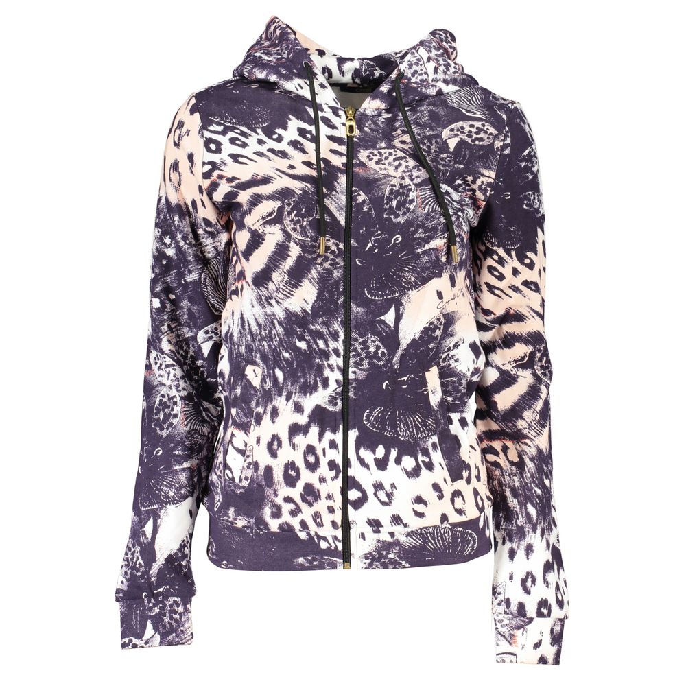Rosa Baumwollpullover für Damen